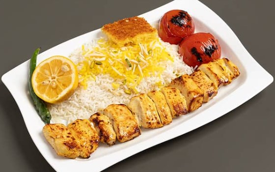 چلو جوجه کباب سینه مخصوص